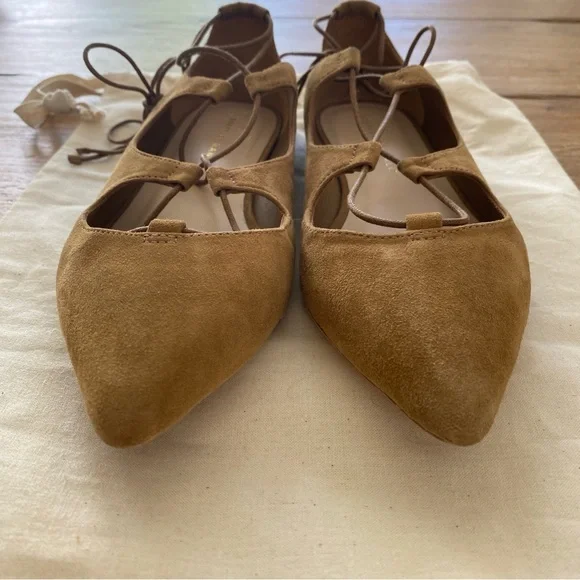 Loeffler Randall Ambra Sienna lace-up ballet flats - Picture 4 of 7